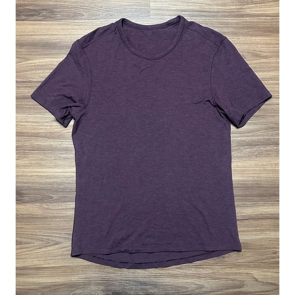 lululemon athletica Other - Lululemon Mens 5 Year Short Sleeve Basic Tee Training Shirt Purple Sz M